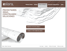 Tablet Screenshot of esloraproyectos.com